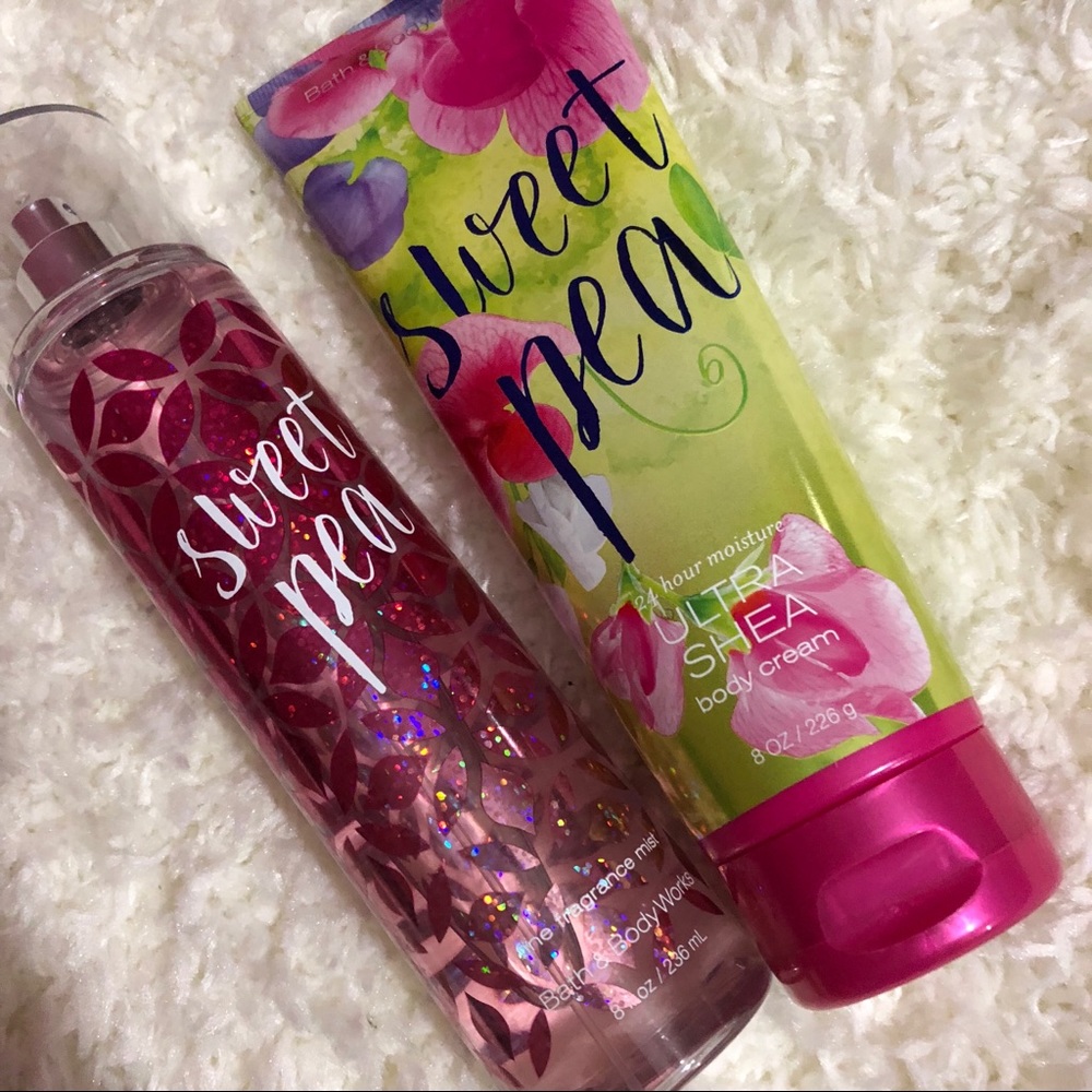 “Sweet pea” bath & body works